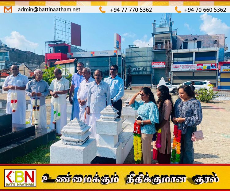 மட்டக்களப்பில் மகாத்மா காந்தியின் ஜனனதின நிகழ்வுகள்