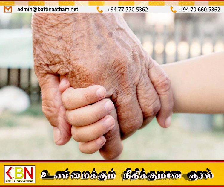 இலங்கையில் முதியோர் மக்கள் தொகை 39 இலட்சத்தைக் கடந்தது!