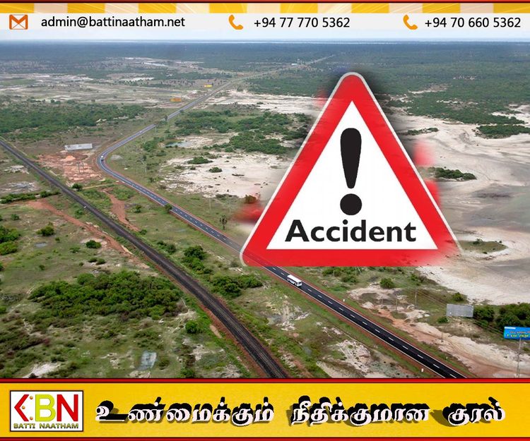 ஏ9 வீதியில் கோர விபத்து: தந்தையும் ஒரு வயதுக்குட்பட்ட குழந்தையும் பலி; தாய் படுகாயம்!