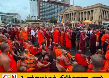 ஞானசார தேரரின் விடுதலையை வலியுறுத்திப் போராட்டம்; உலப்பனே சுமங்கல தேரர் உள்ளிட்ட 54 பேருக்கு நீதிமன்றம் தடை உத்தரவு!