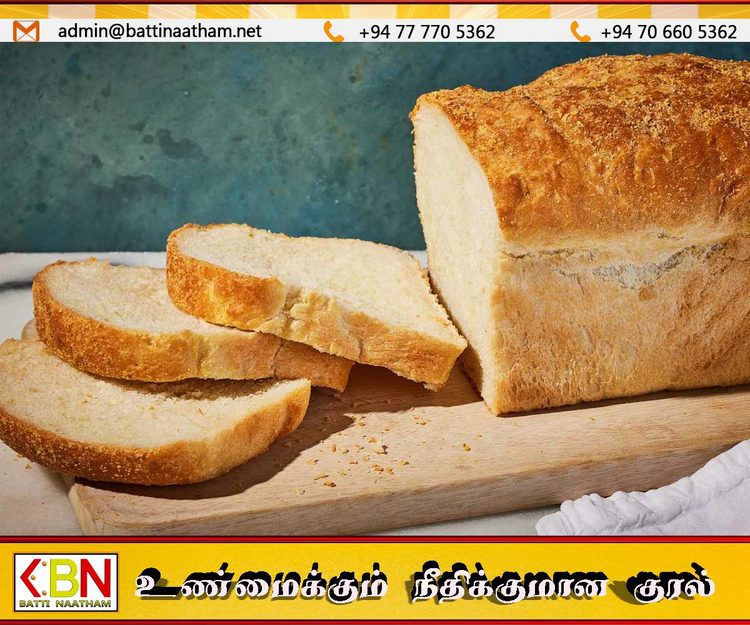 இன்று முதல் பாணின் விலை உட்பட பேக்கரி உற்பத்தி விலைகள் அதிகரிக்கிறது