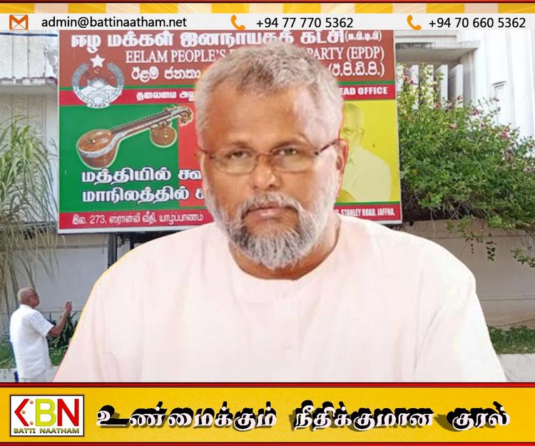 ஈபிடிபி தலைமை அலுவலகத்தில் சிஐடி சோதனை; டக்ளஸிடமும் வாக்கு மூலம் பதிவு