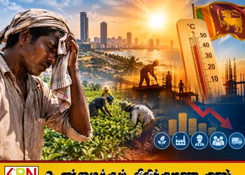 இலங்கையில் வெப்ப அழுத்தத்தால் 1.2 இலட்சத்துக்கும் அதிகமான வேலைவாய்ப்புகள் பாதிப்பு!