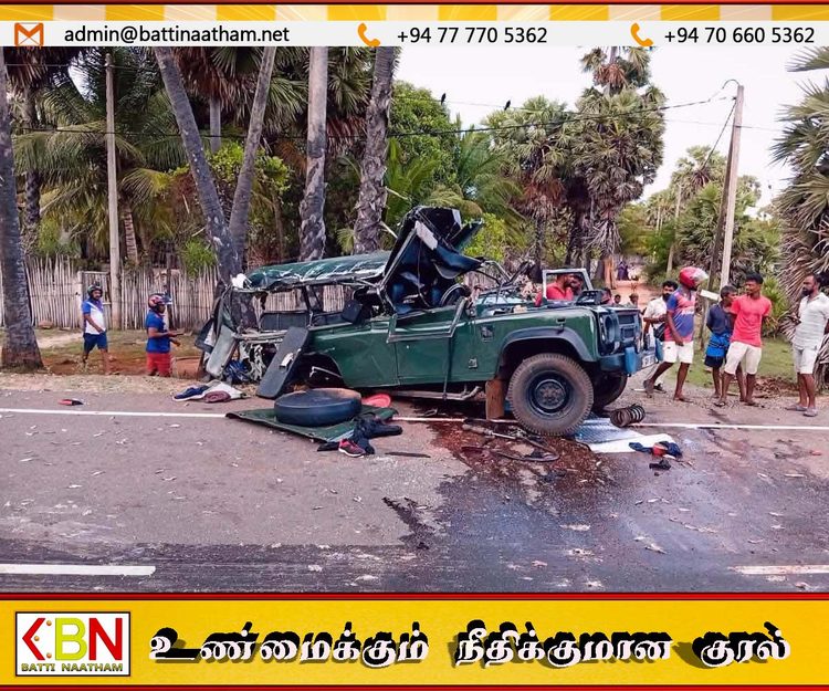 மன்னார்–தலைமன்னார் வீதியில் இராணுவ வாகனம் விபத்து, ஒருவர் உயிரிழப்பு, 11 பேர் காயம்!