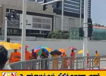 மூட்டை முடிச்சை கட்டி வெளியேறினர் தேரர் குழுவினர்