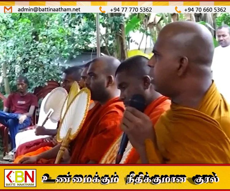 “ஒரு போத்தல் சாராயத்திற்கும் ரூ.1,000 ரூபாய் பணத்திற்கும் விற்கப்படும் பொலிஸ் படையே எம்மிடம் உள்ளது!” ; பௌத்த துறவி கடும் குற்றச்சாட்டு