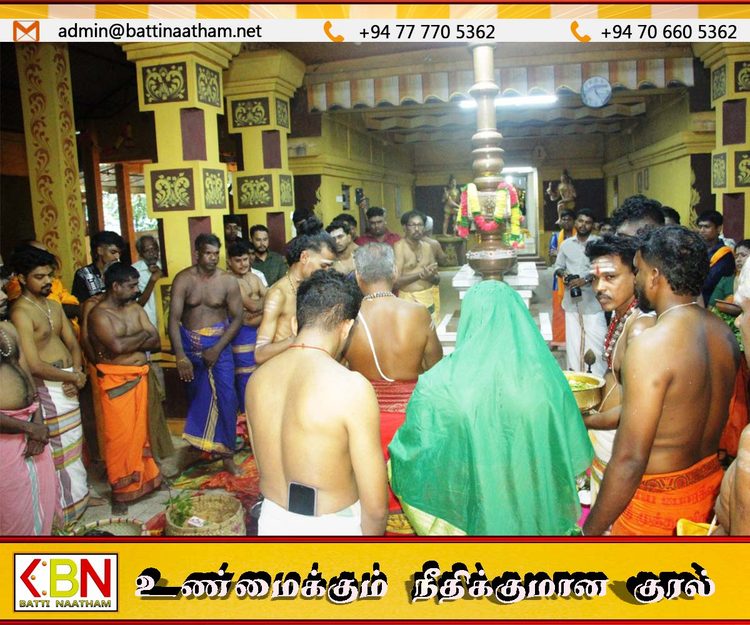 பெரியகல்லாறு ஸ்ரீ வடபத்திரகாளியம்மன் ஆலய வருடாந்த சக்தி விழா